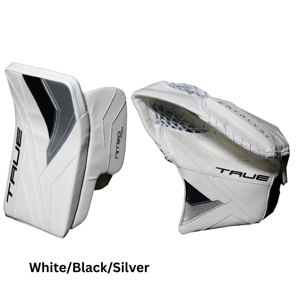 True Senior Catalyst Nitro Pro Hockey Goalie Trapper+Blocker - Image 3