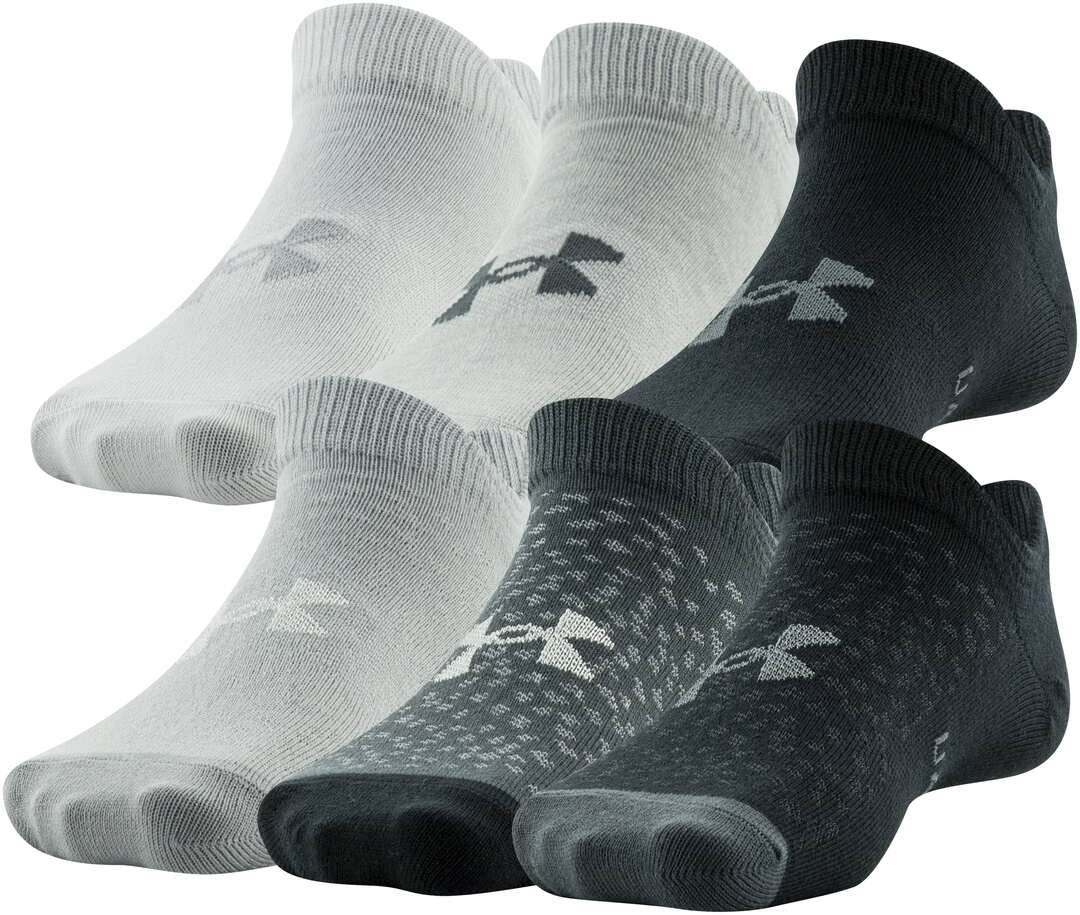 Under Armour Youth Essential No Show Sock 6-Pack - Image 5