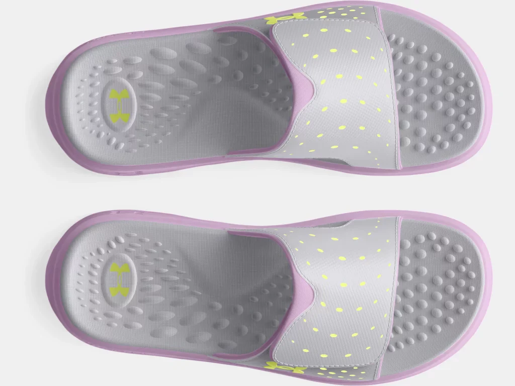 Under Armour Girl's Ignite 7 Slides Sandal - Image 3
