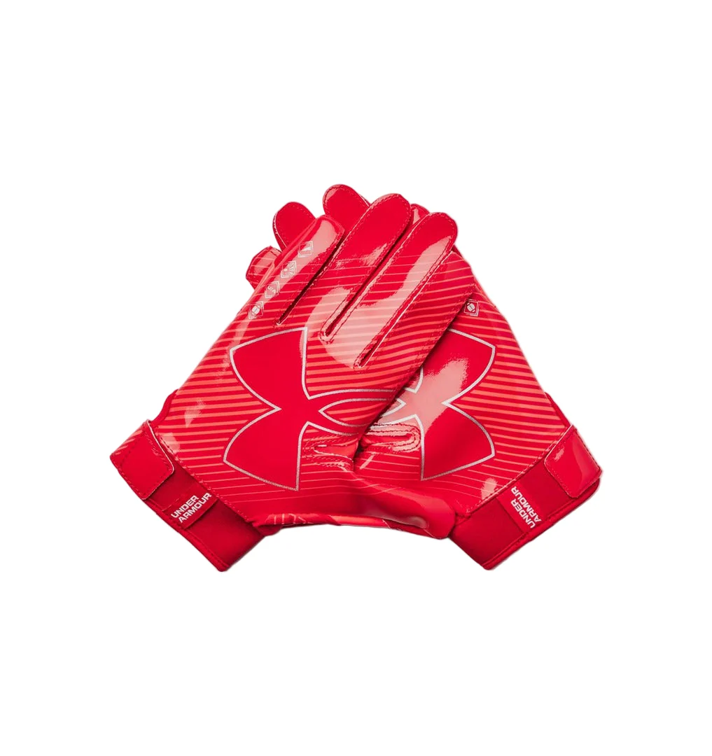 Under Armour Junior F9 Nitro Receiver Football Gloves - Image 2