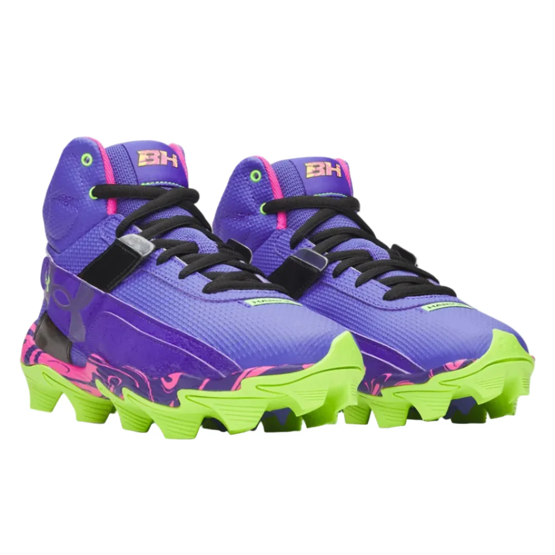 Under Armour Junior Harper 10 RM LE Rubber Baseball Cleats - Image 4