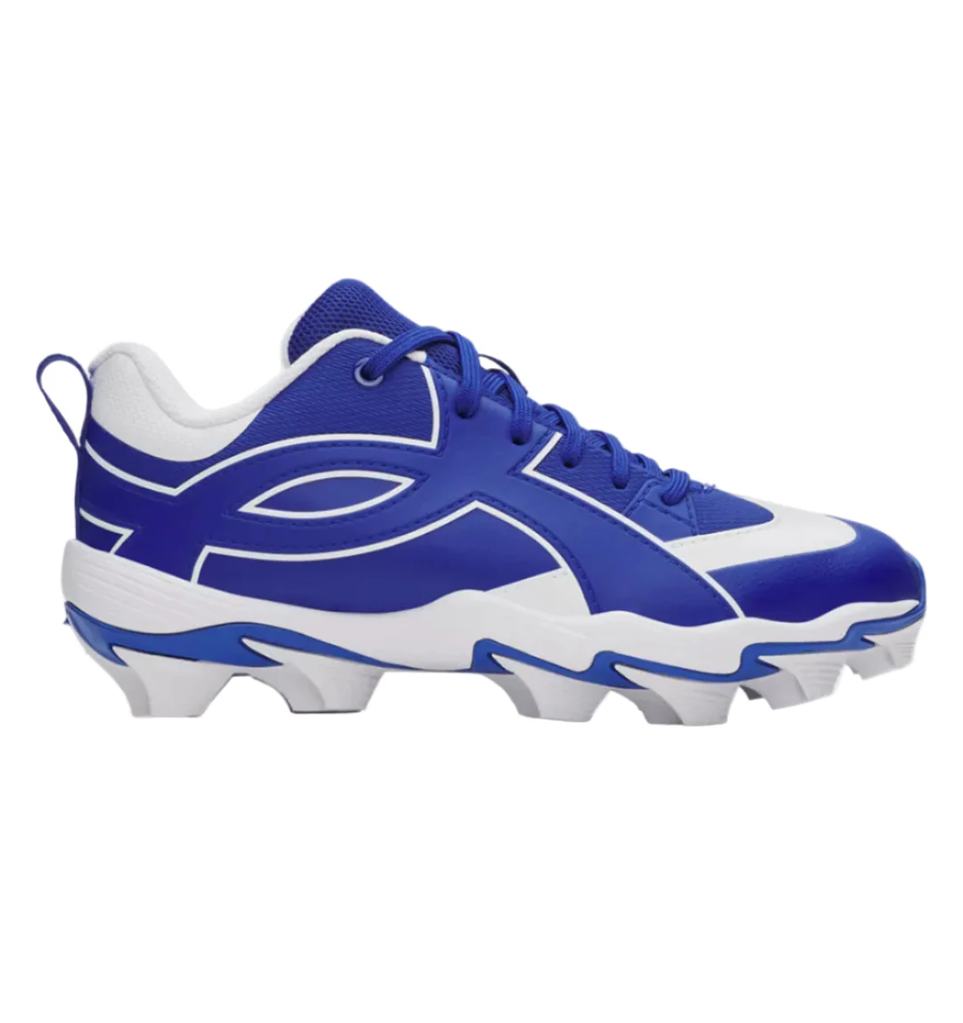 Under Armour Junior Leadoff Icon Low RM Rubber Baseball Cleats - Image 9