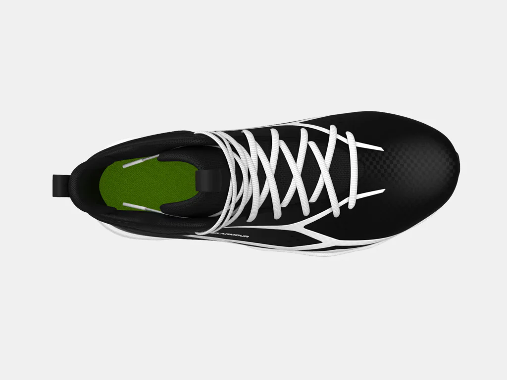 Under Armour Junior Spotlight Hammer Wide Football Cleats - Image 3