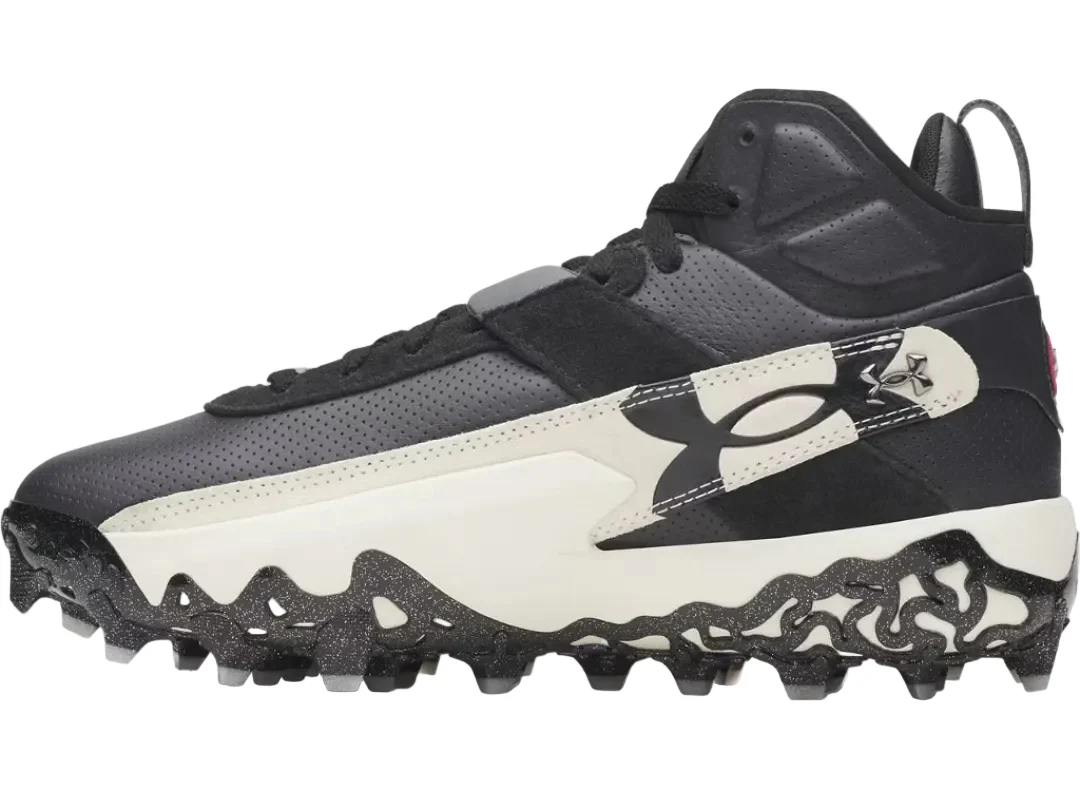 Under Armour Men's Harper 10 Pro TPU Mid Baseball Cleats - Image 2