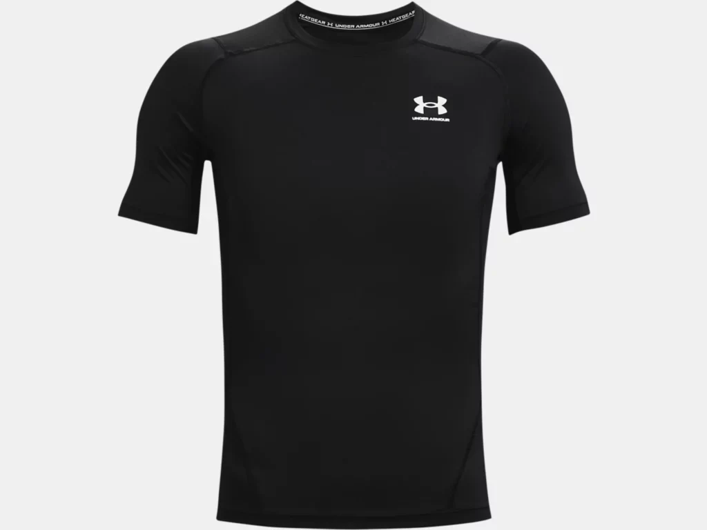 Under Armour Men's HeatGear Compression Short Sleeve Shirt - Image 2