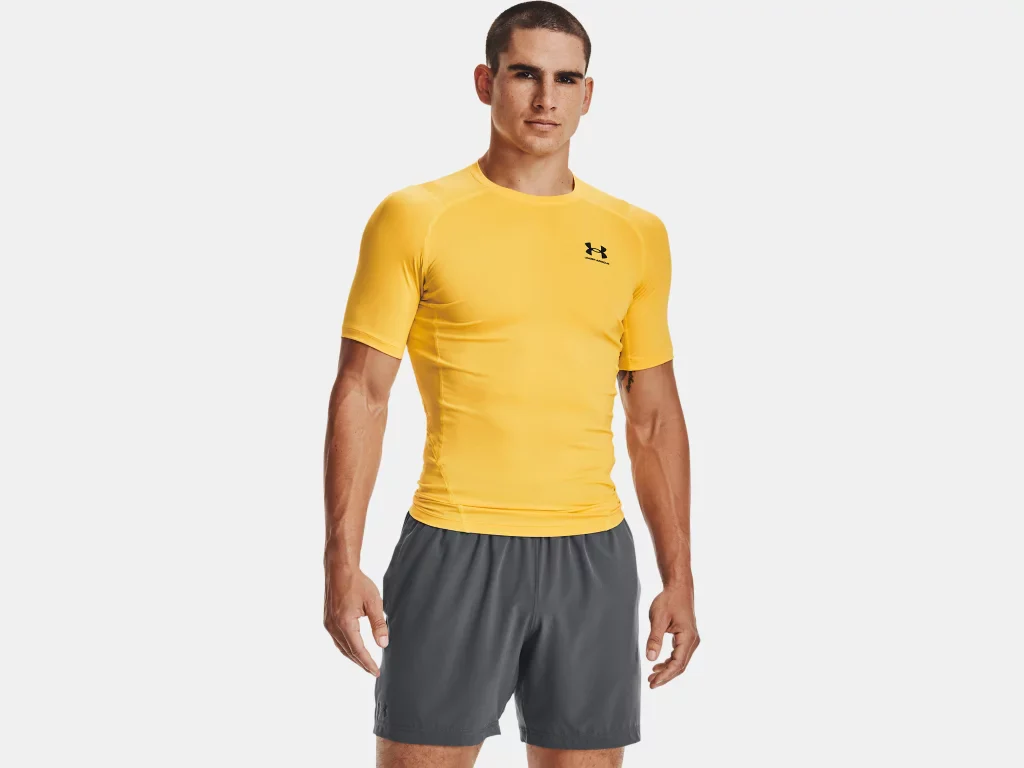 Under Armour Men's HeatGear Compression Short Sleeve Shirt - Image 22