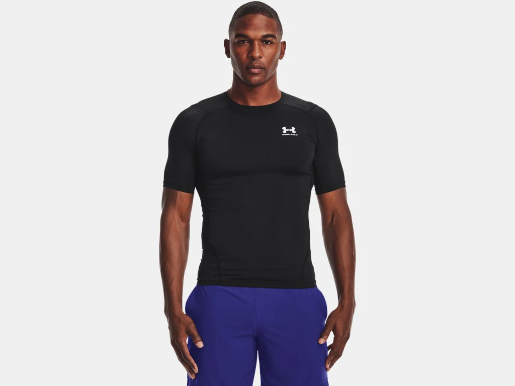 Under Armour Men's HeatGear Compression Short Sleeve Shirt - Image 4