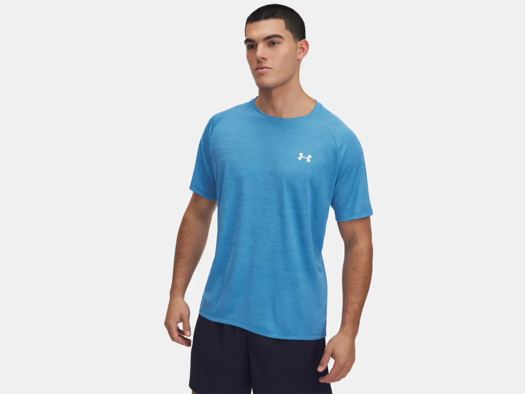 Under Armour Men's Tech Textured T-Shirt - Image 9