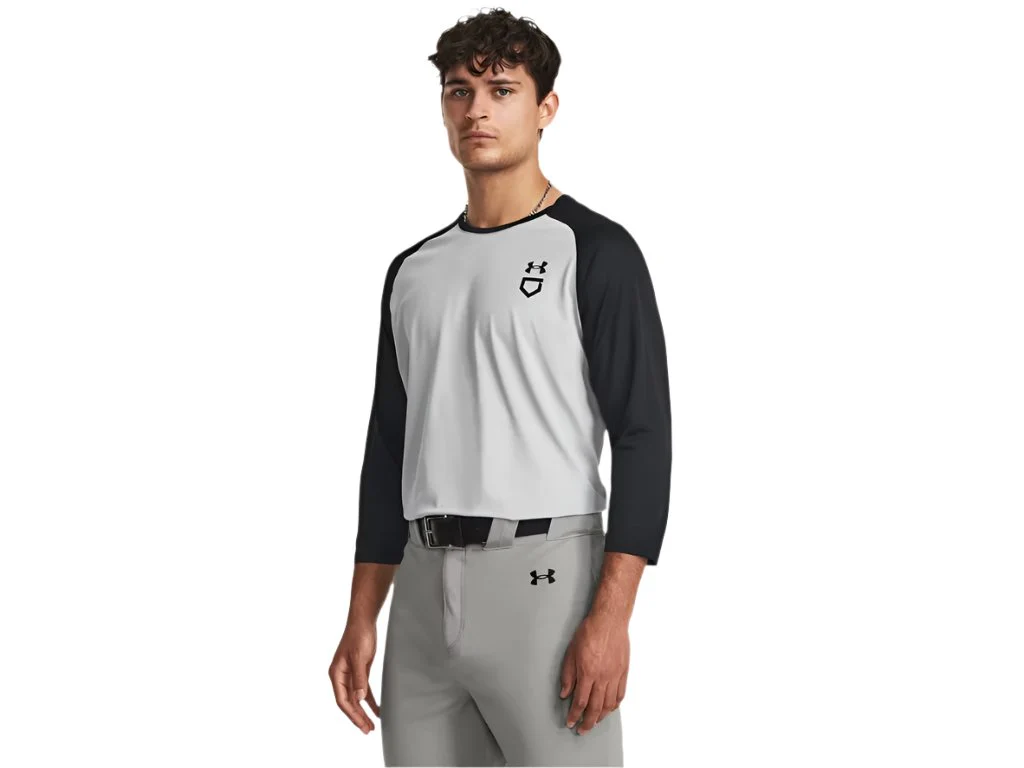 Under Armour Men's Utility 3/4 Baseball Shirt - Image 3
