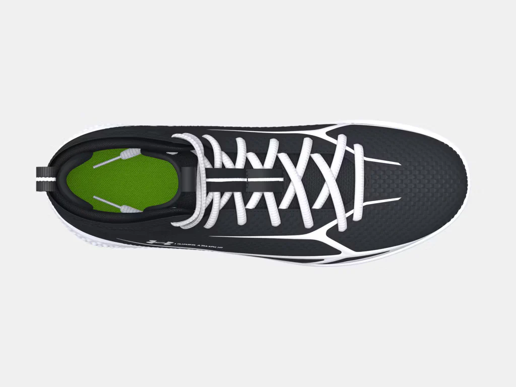 Under Armour Senior Spotlight Mid Football Cleats - Image 3