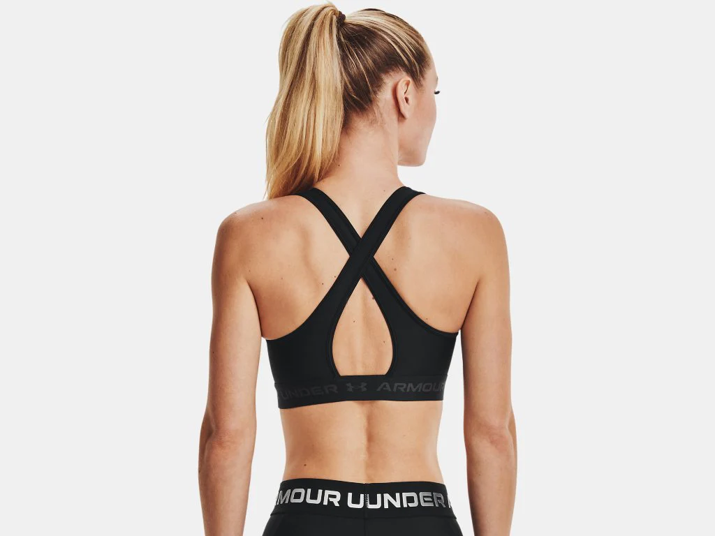 Under Armour Women's Crossback Mid Sports Bra - Image 2