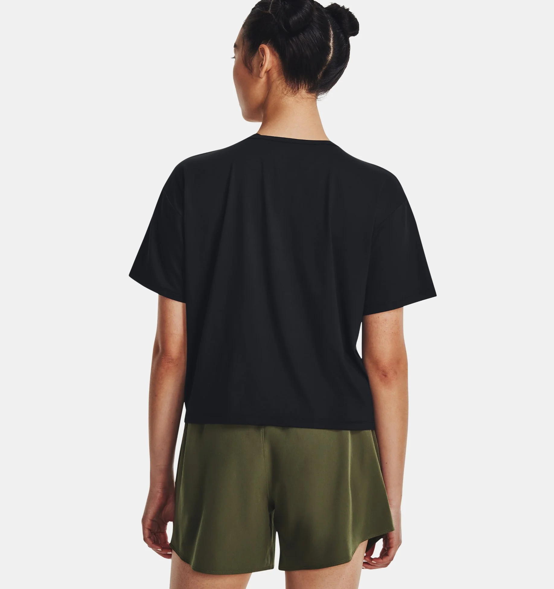 Under Armour Women's Motion Crop T-Shirt - Image 4