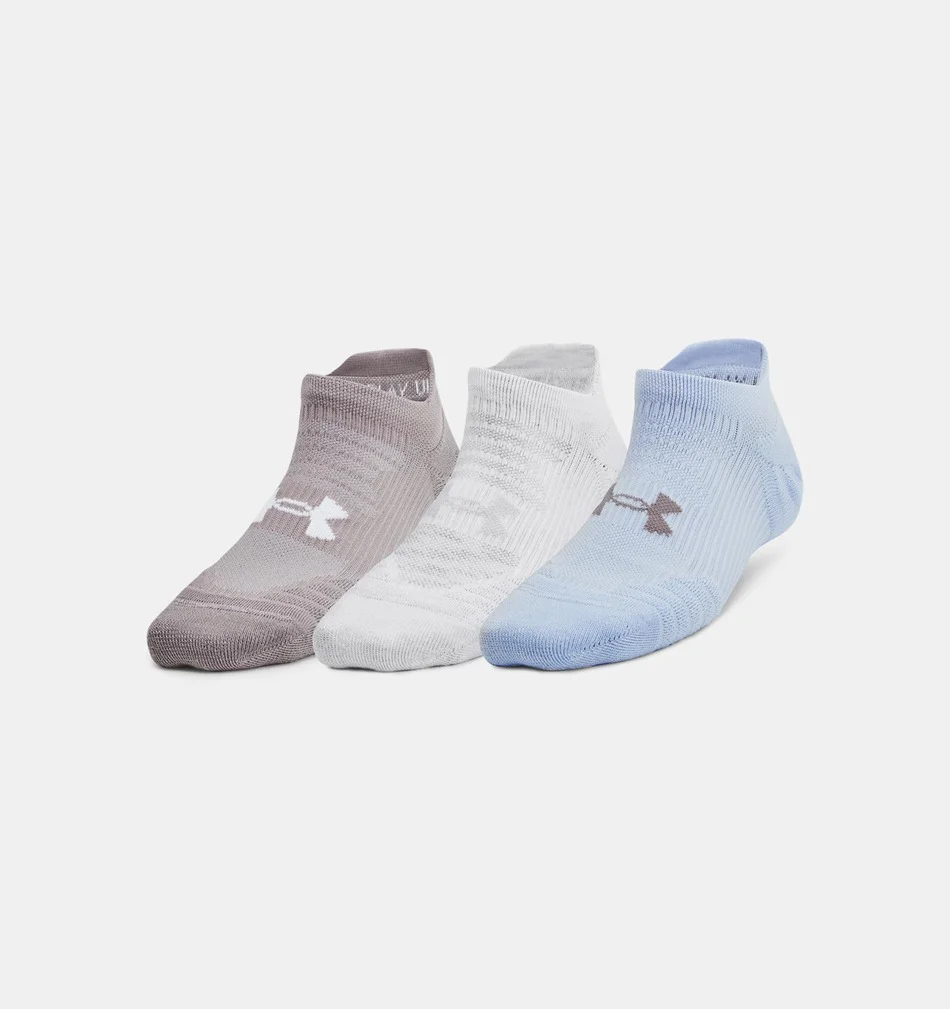 Under Armour Women's Play Up No Show Sock 3-Pack - Image 5