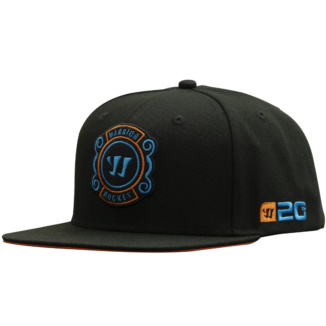 Warrior Senior 20th Anniversary Flatbrim Snapback Hat - Image 3