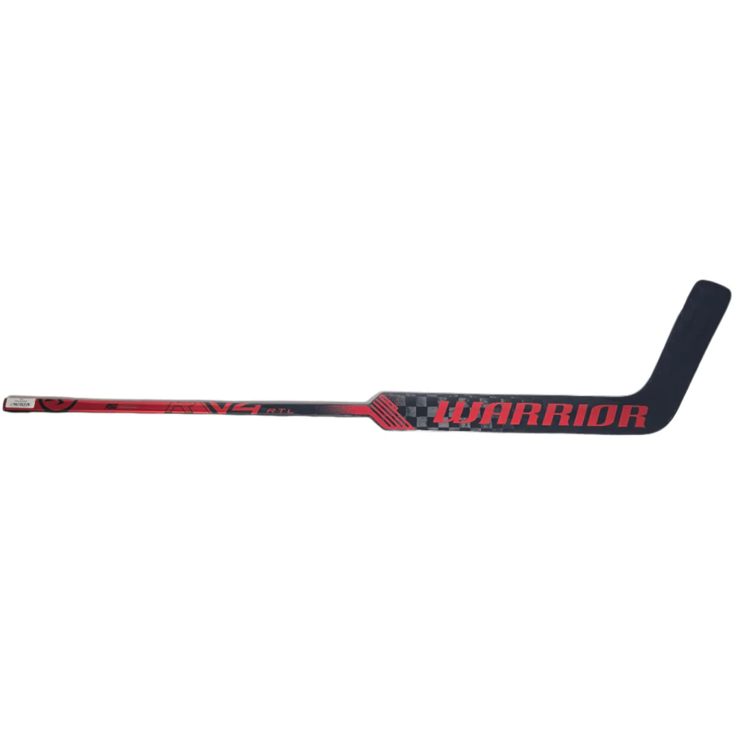 Warrior Senior V4 RTL Custom Black/Red Hockey Goalie Stick