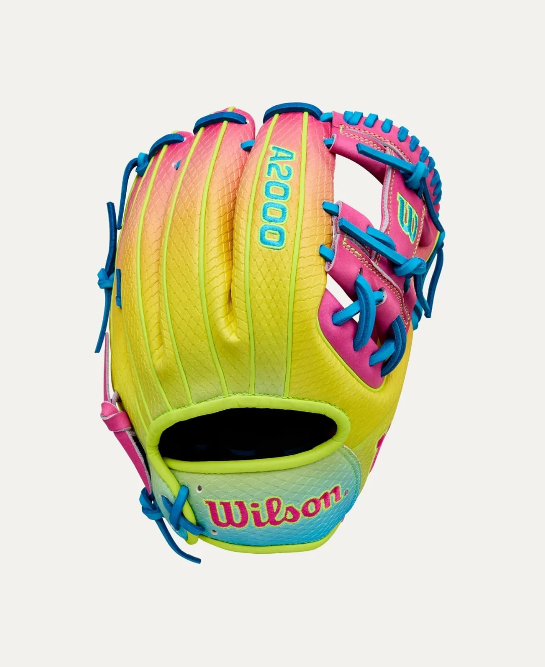 Wilson 11.5" A2000 Fall 1786 Pink Lemonade Baseball Glove - Image 2