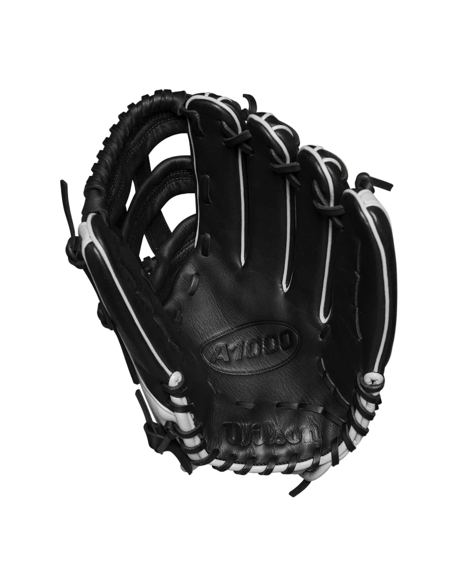 Wilson 12.5" A1000 1750 Black Gold Baseball Glove - Image 2