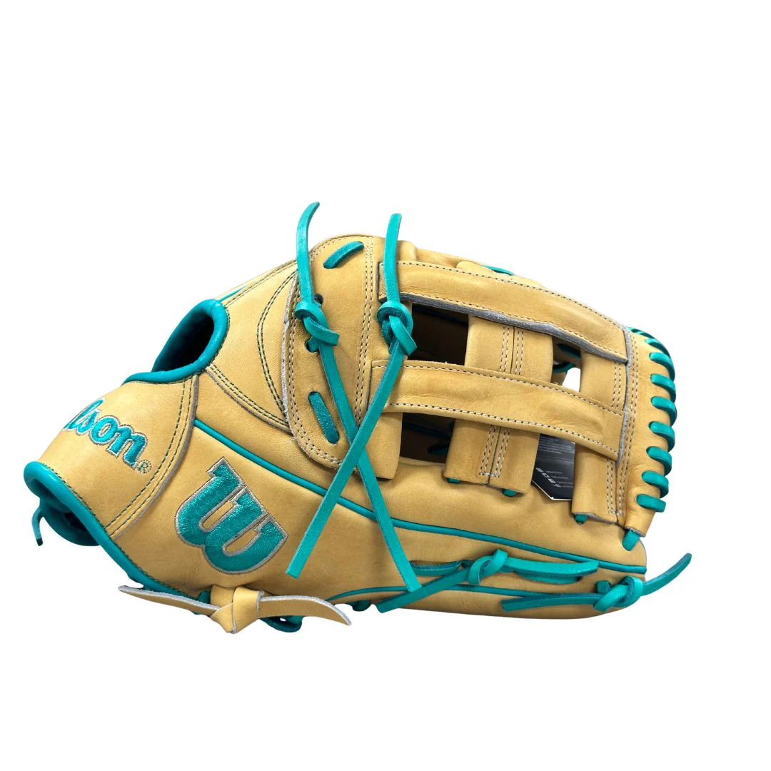 Wilson A2000 1750 May 2026 Custom Tan/Green Baseball Glove - Image 3