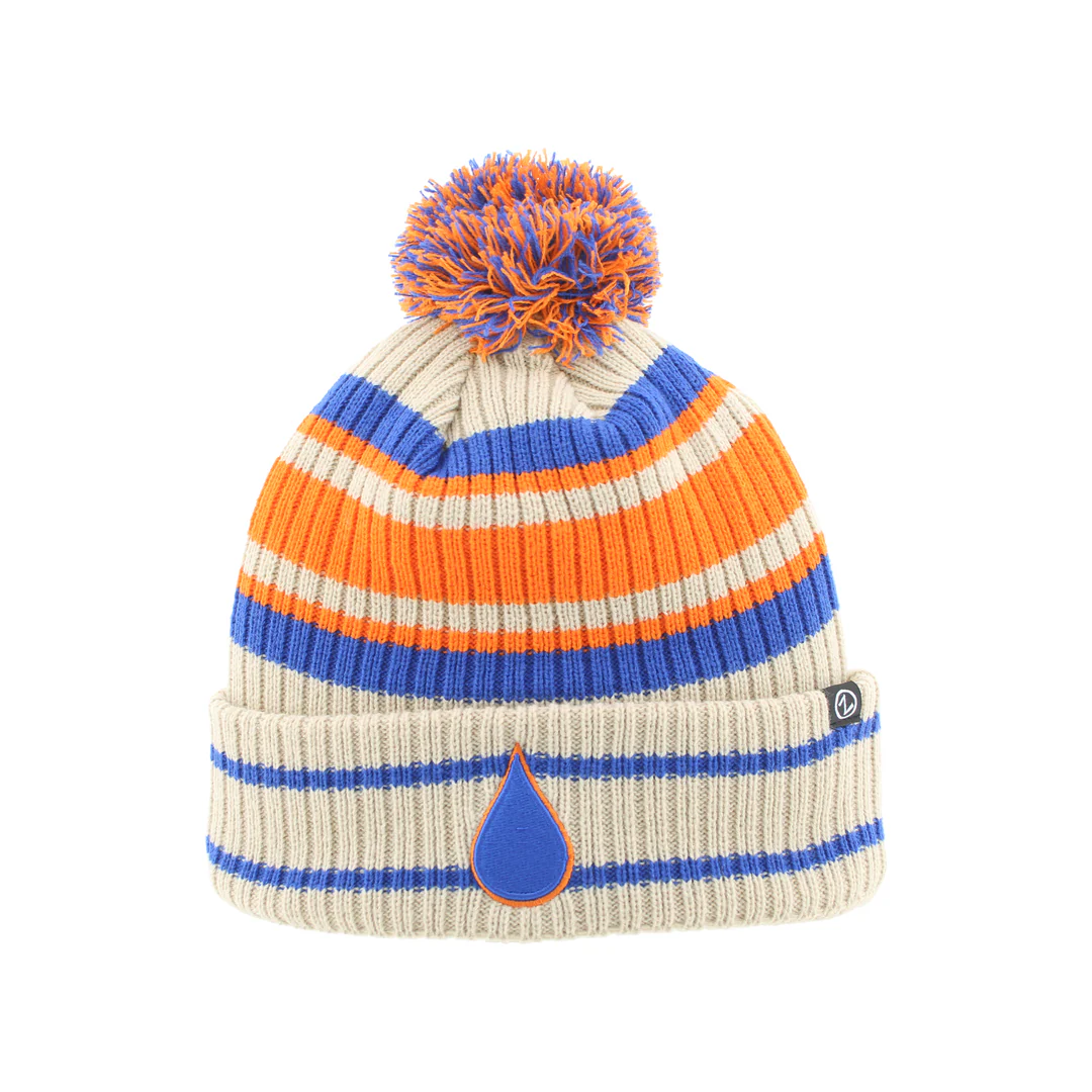 Zephyr Men's NHL Oil Drop Paramount Cuffed Pom Knit Toque