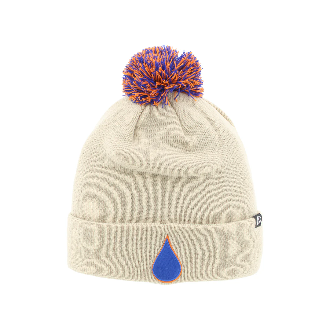 Zephyr Men's NHL Oil Drop Cuffed Pom Knit Toque